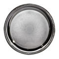 20" Silver Plated Round Indonesia Tray